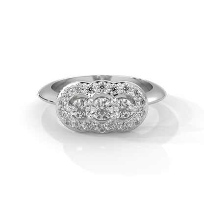 Majestic Radiance Lab Grown Diamond Ring