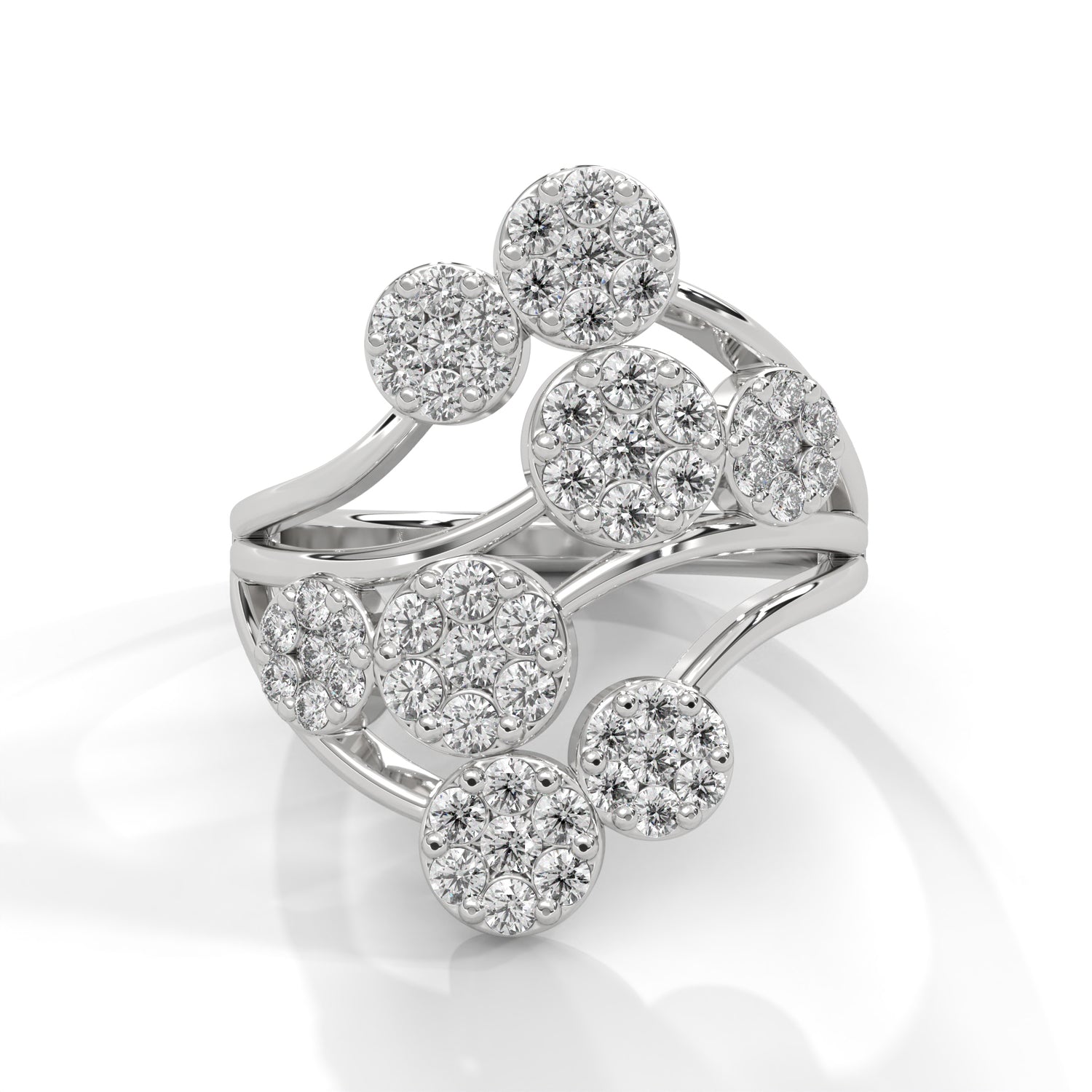 Stardust Symphony Lab Grown Diamond Ring