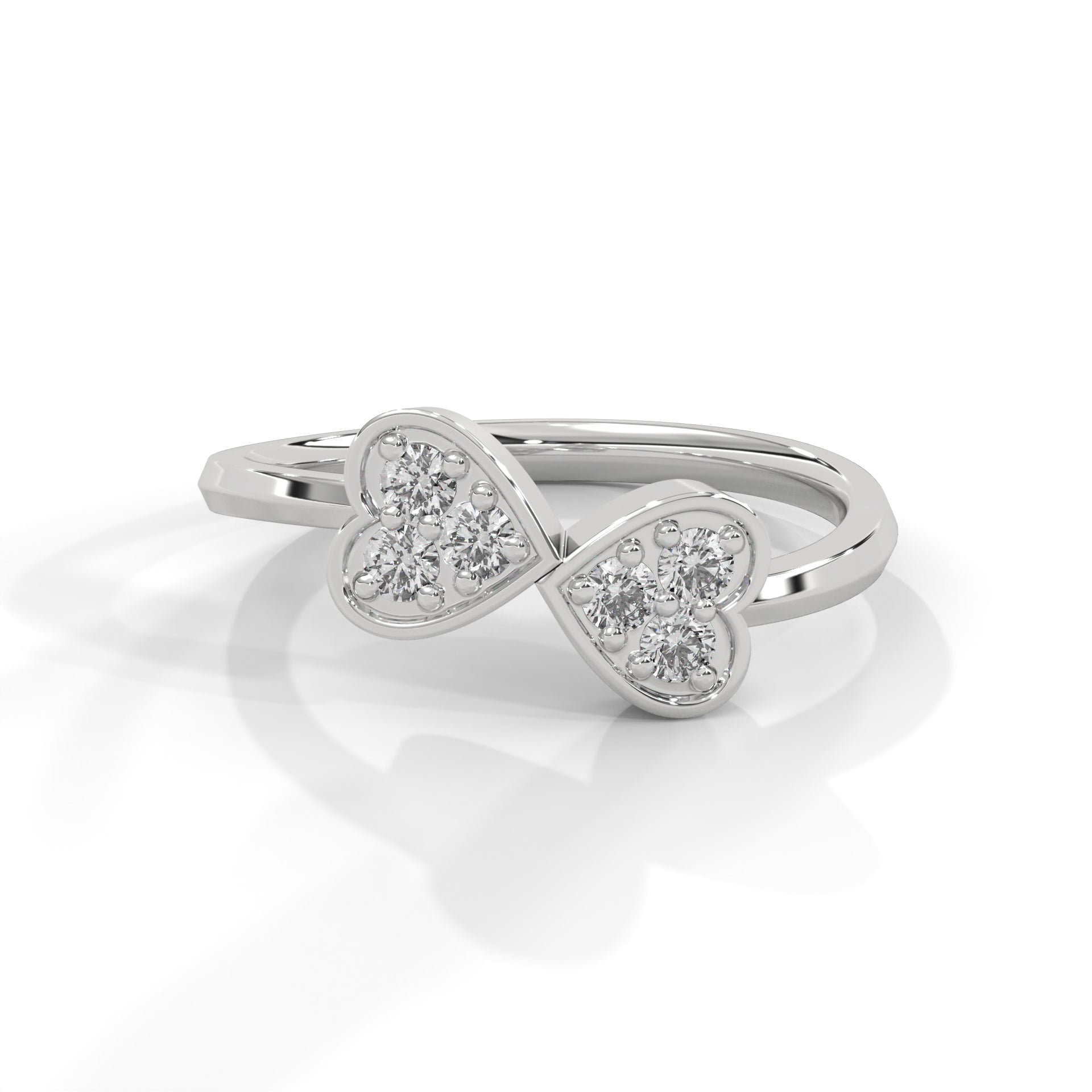 Eternal Love Heart Lab Grown Diamond Ring