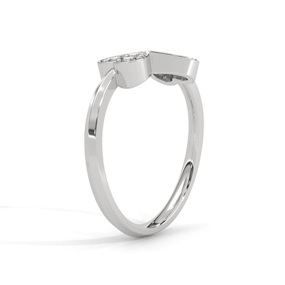 Eternal Love Heart Lab Grown Diamond Ring
