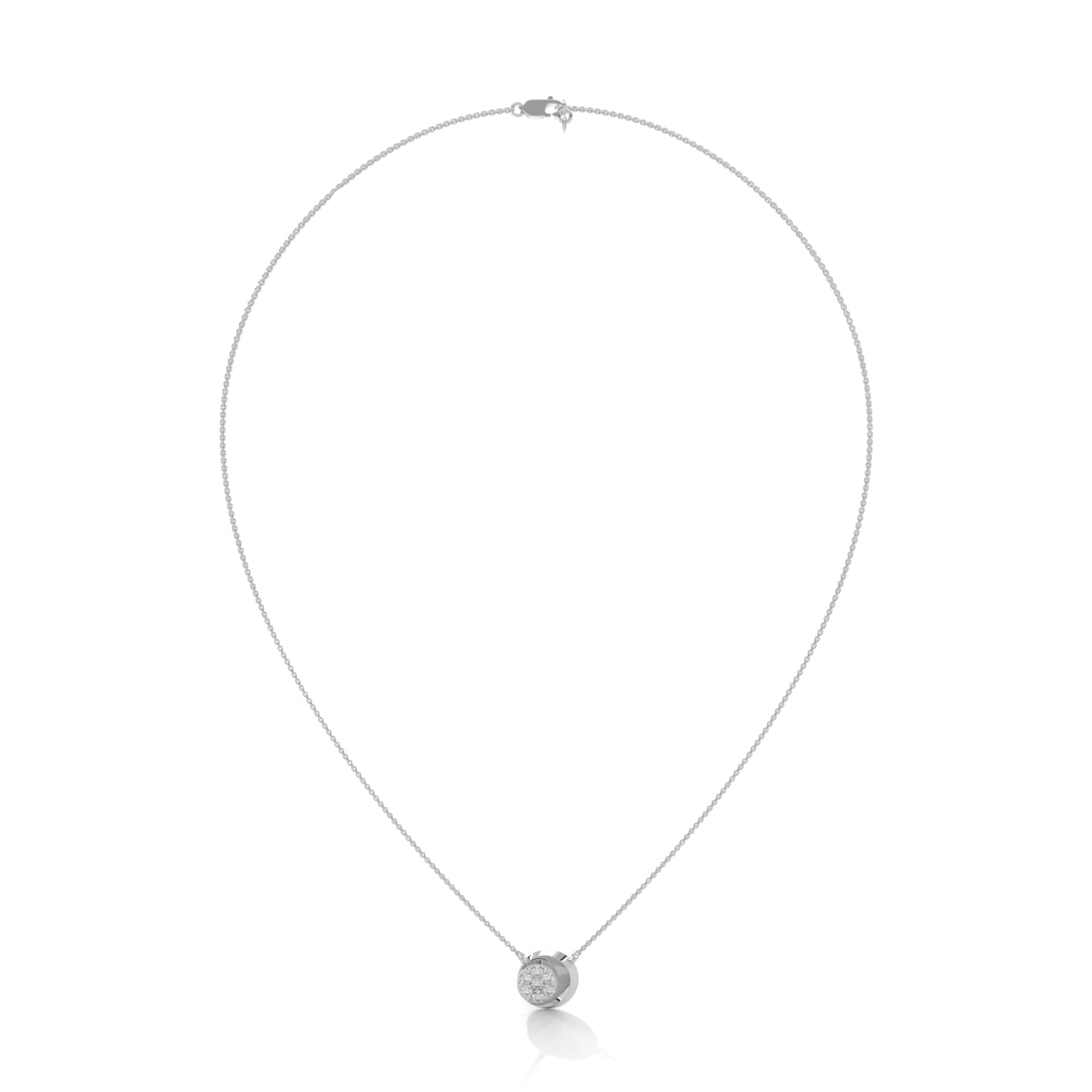 Celestial Cluster Lab Grown Diamond Pendant