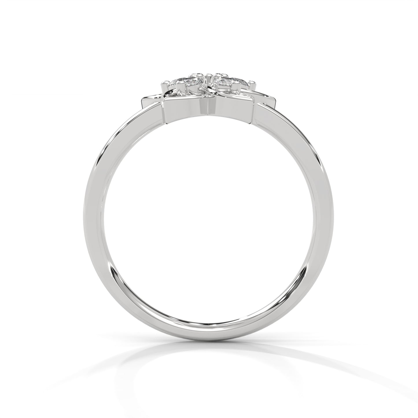 Blossom Diamond Floral Ring