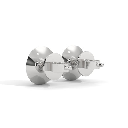 Radiant Cluster Lab Grown Diamond Stud Earrings