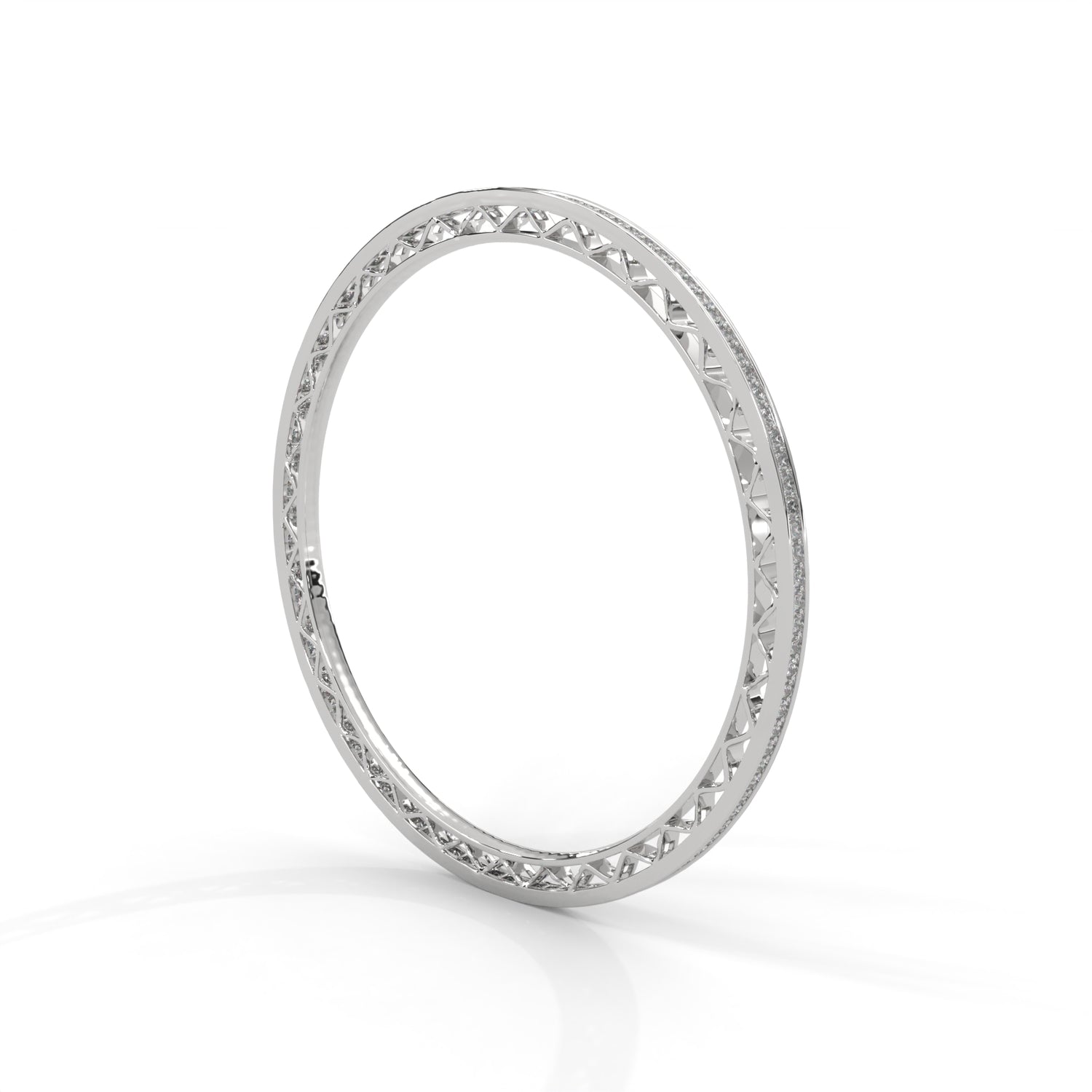 Classic Eternity Lab Grown Diamond Bangle