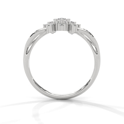 Celestial Blossom Lab Grown Diamond Ring