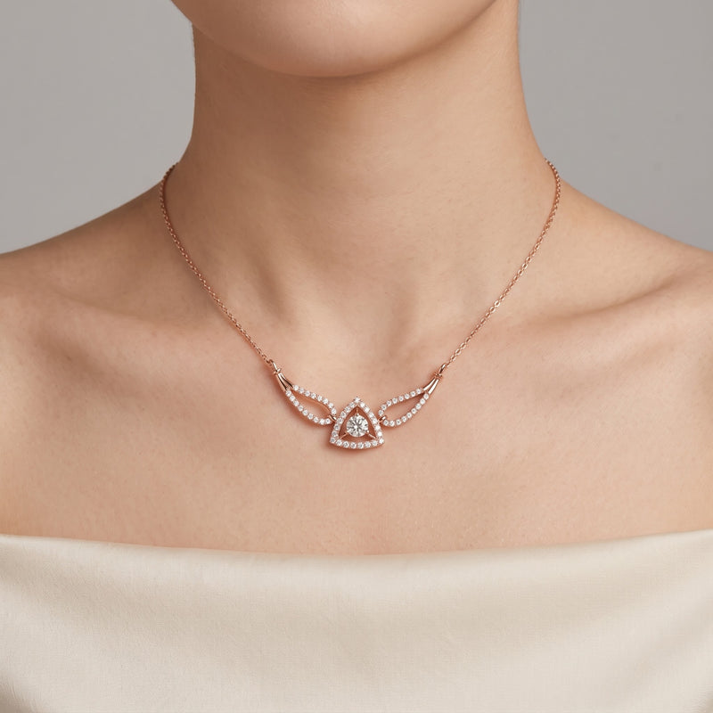 Triad Grace Lab Grown Diamond Pendant