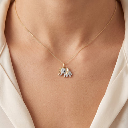 Veyra Tusker Lab Grown Diamond Pendant