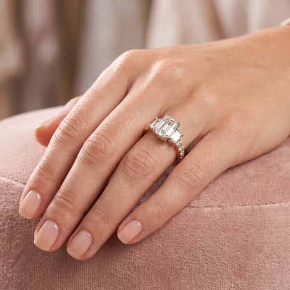Veloura Solitaire Lab Grown Diamond Ring
