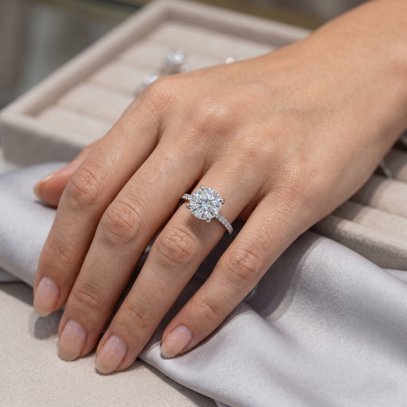 Arista Solitaire Lab Grown Diamond Ring