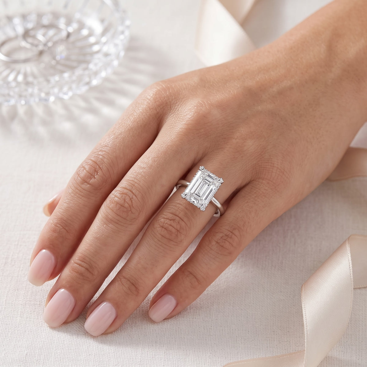 Amelia Solitaire Lab Grown Diamond Ring