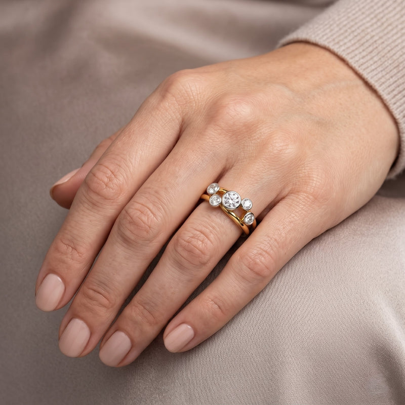 Evora Orbit Lab Grown Diamond Ring