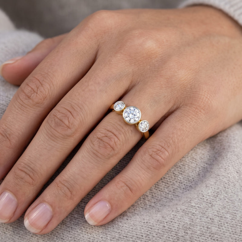 Avelora Celestial Lab Grown Diamond Ring
