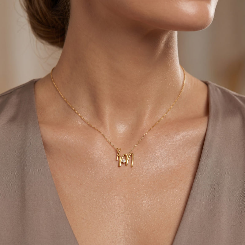 Melody Heart Lab Grown Diamond Pendant