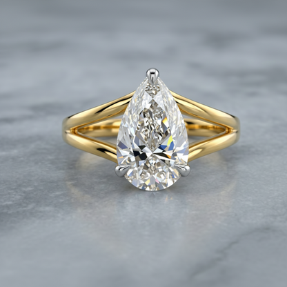 Aurora Embrace Solitaire Lab Grown Diamond Ring