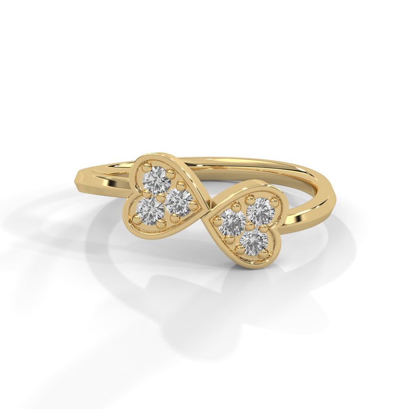 Eternal Love Heart Lab Grown Diamond Ring