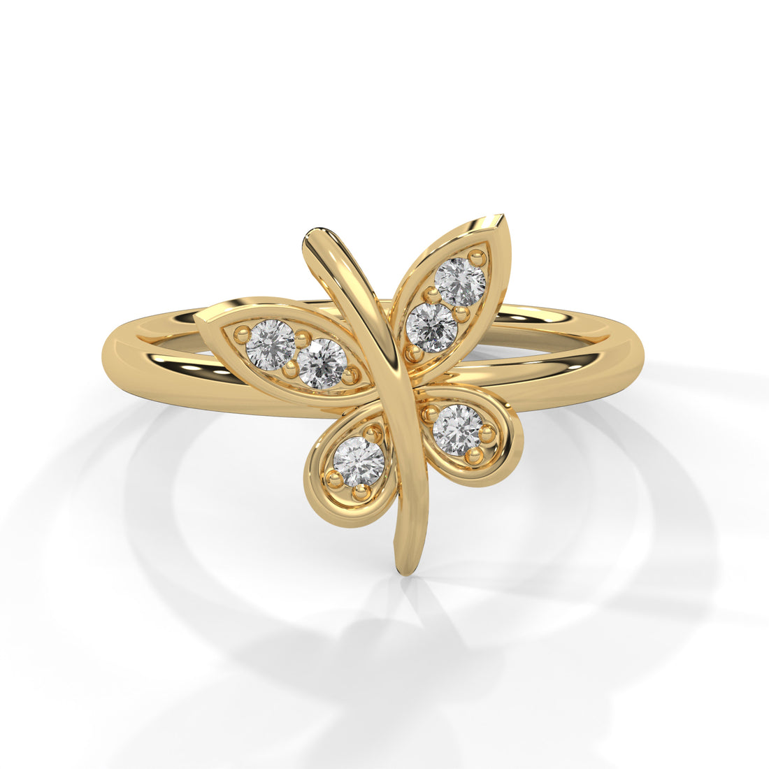 Enchanted Butterfly Lab Grown Diamond Ring