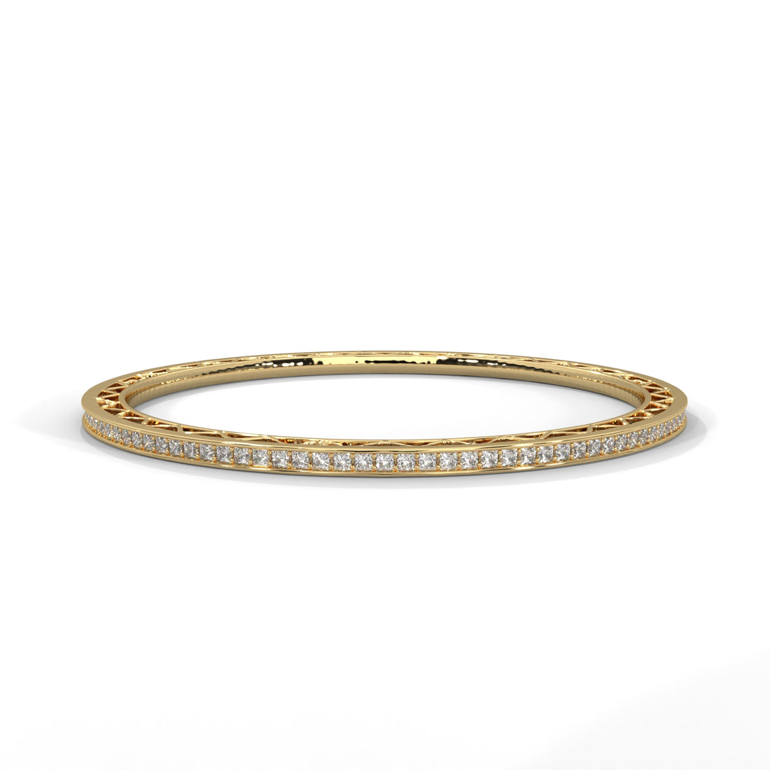 Classic Eternity Lab Grown Diamond Bangle
