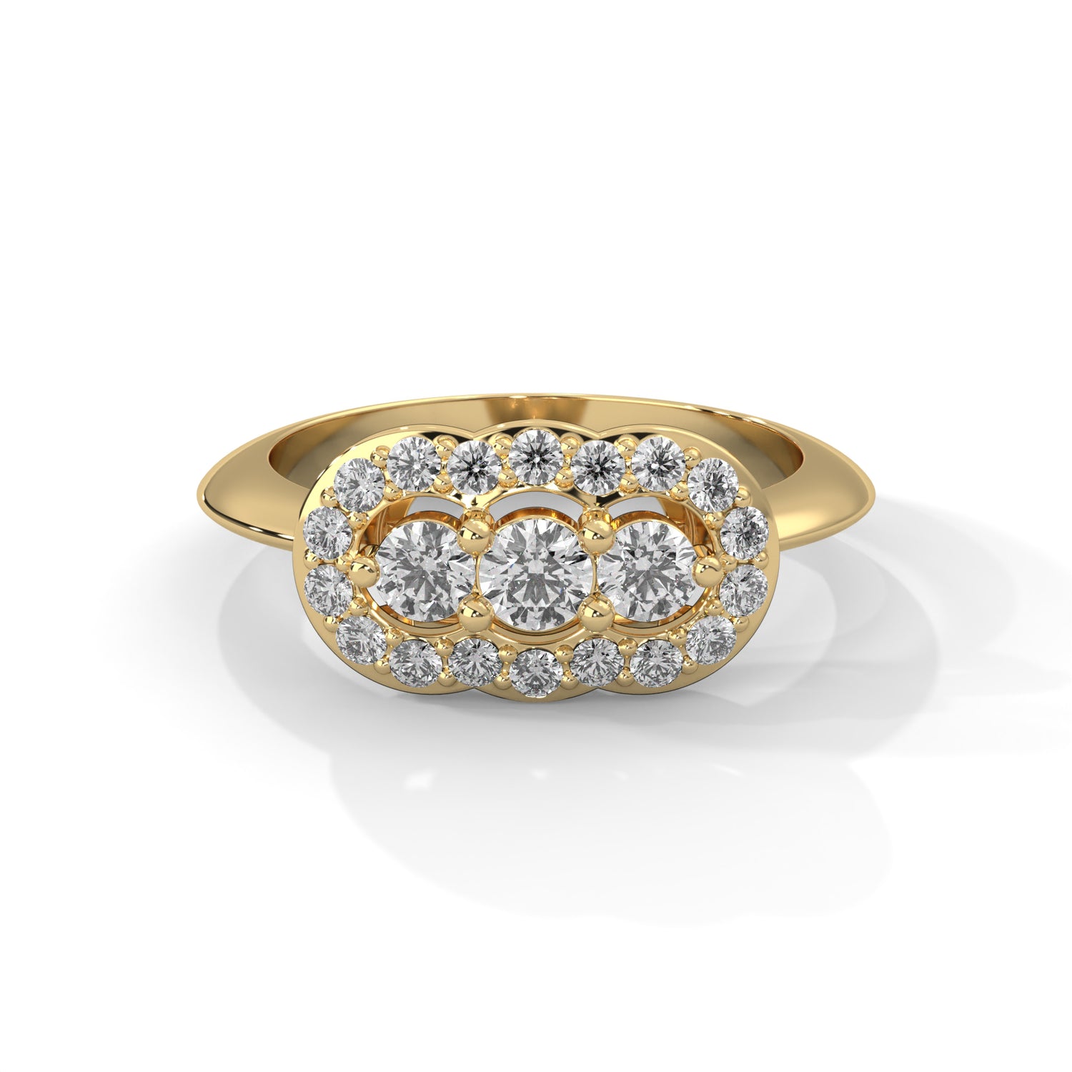 Majestic Radiance Lab Grown Diamond Ring