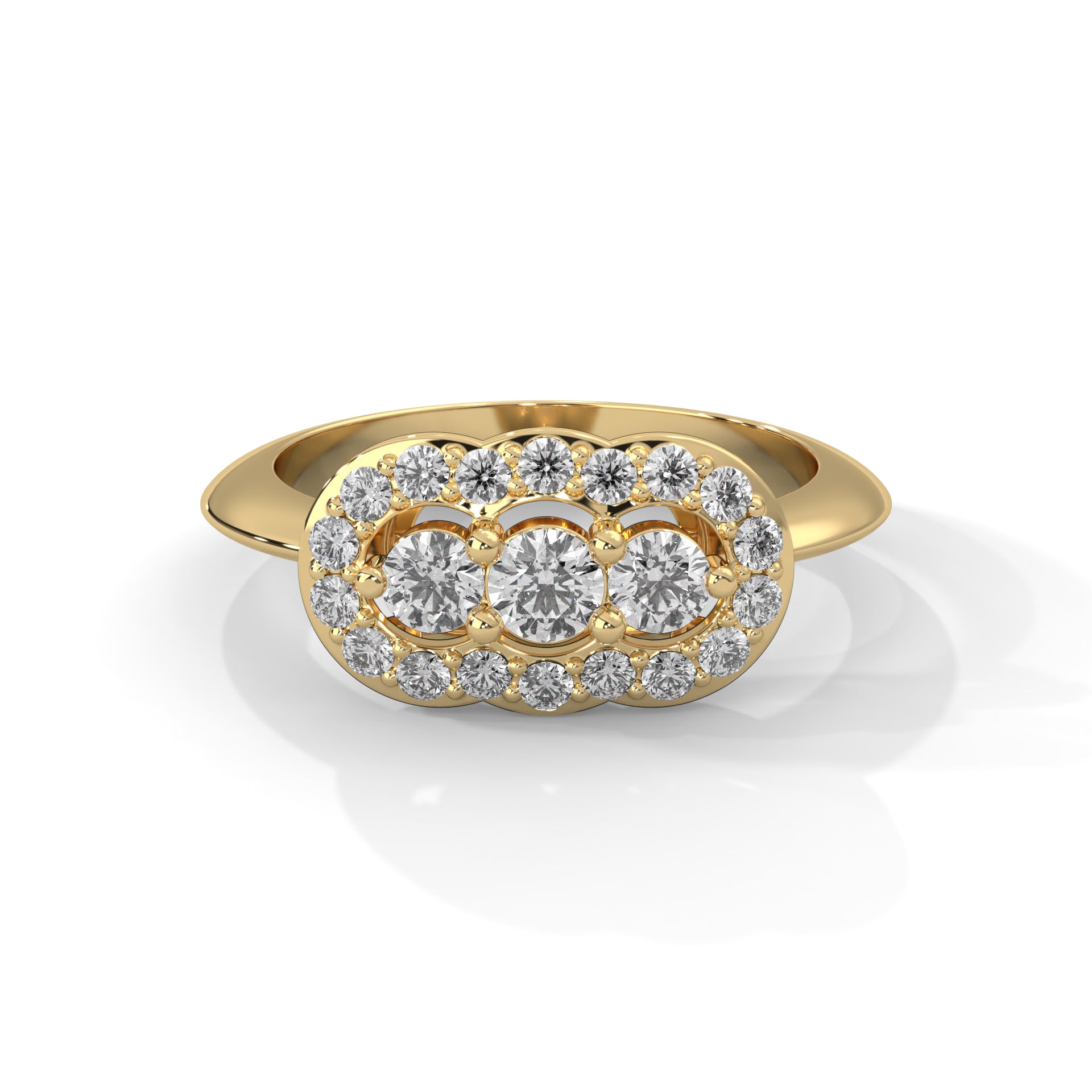 Majestic Radiance Lab Grown Diamond Ring