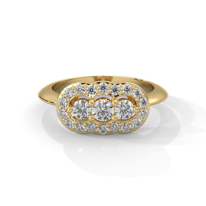 Majestic Radiance Lab Grown Diamond Ring