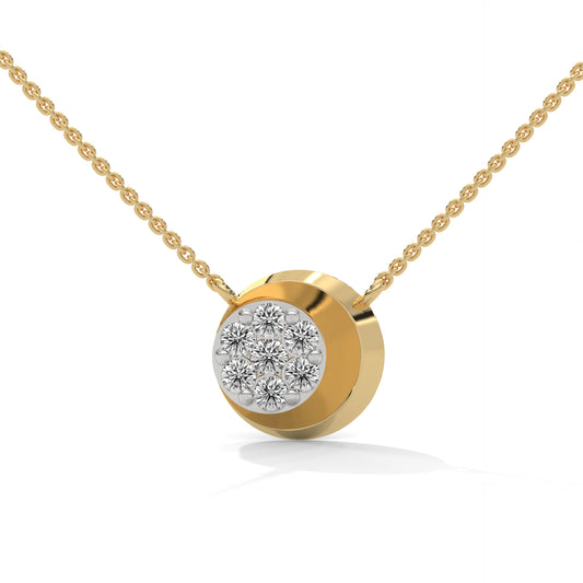 Celestial Cluster Diamond Pendant