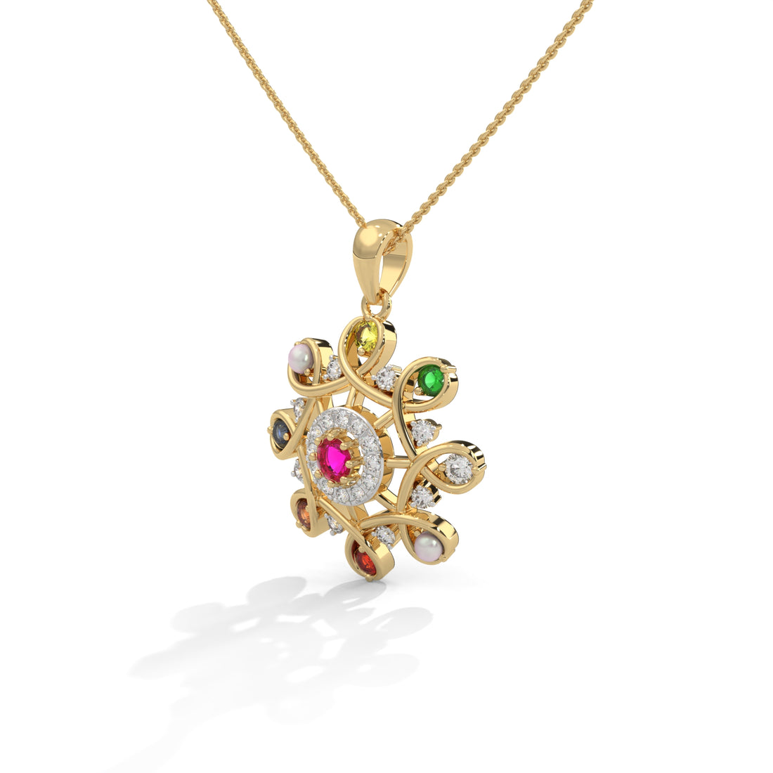 Divine Constellation Lab Grown Diamond Pendant