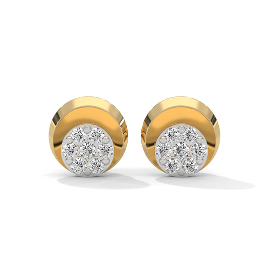 Radiant Cluster Stud Earrings