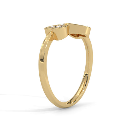 Eternal Love Heart Lab Grown Diamond Ring
