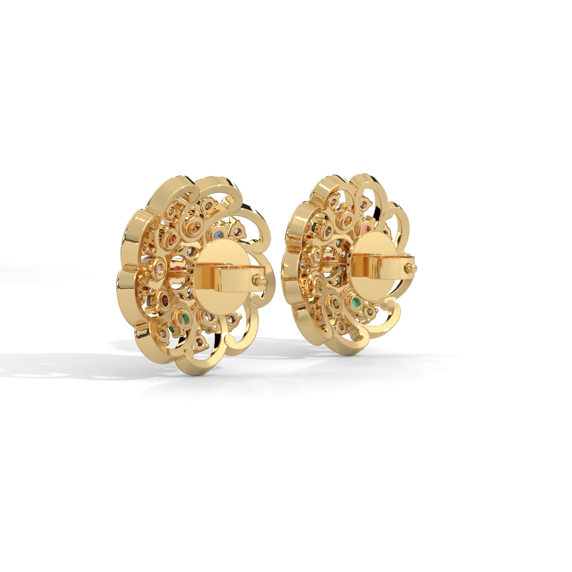 Solar Bloom Lab Grown Diamond Studs