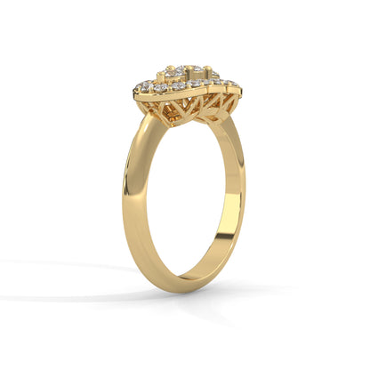 Majestic Radiance Lab Grown Diamond Ring