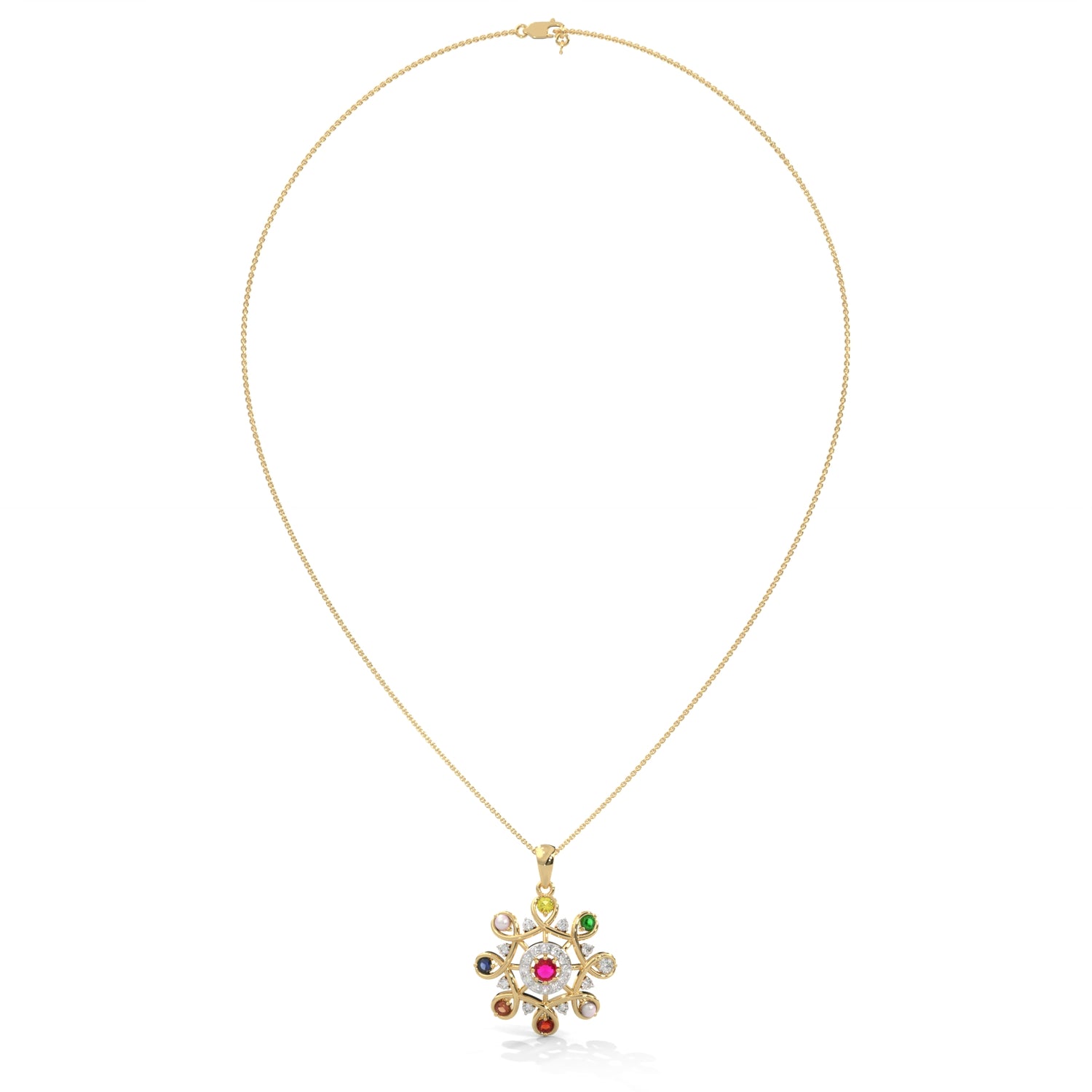 Divine Constellation Lab Grown Diamond Pendant