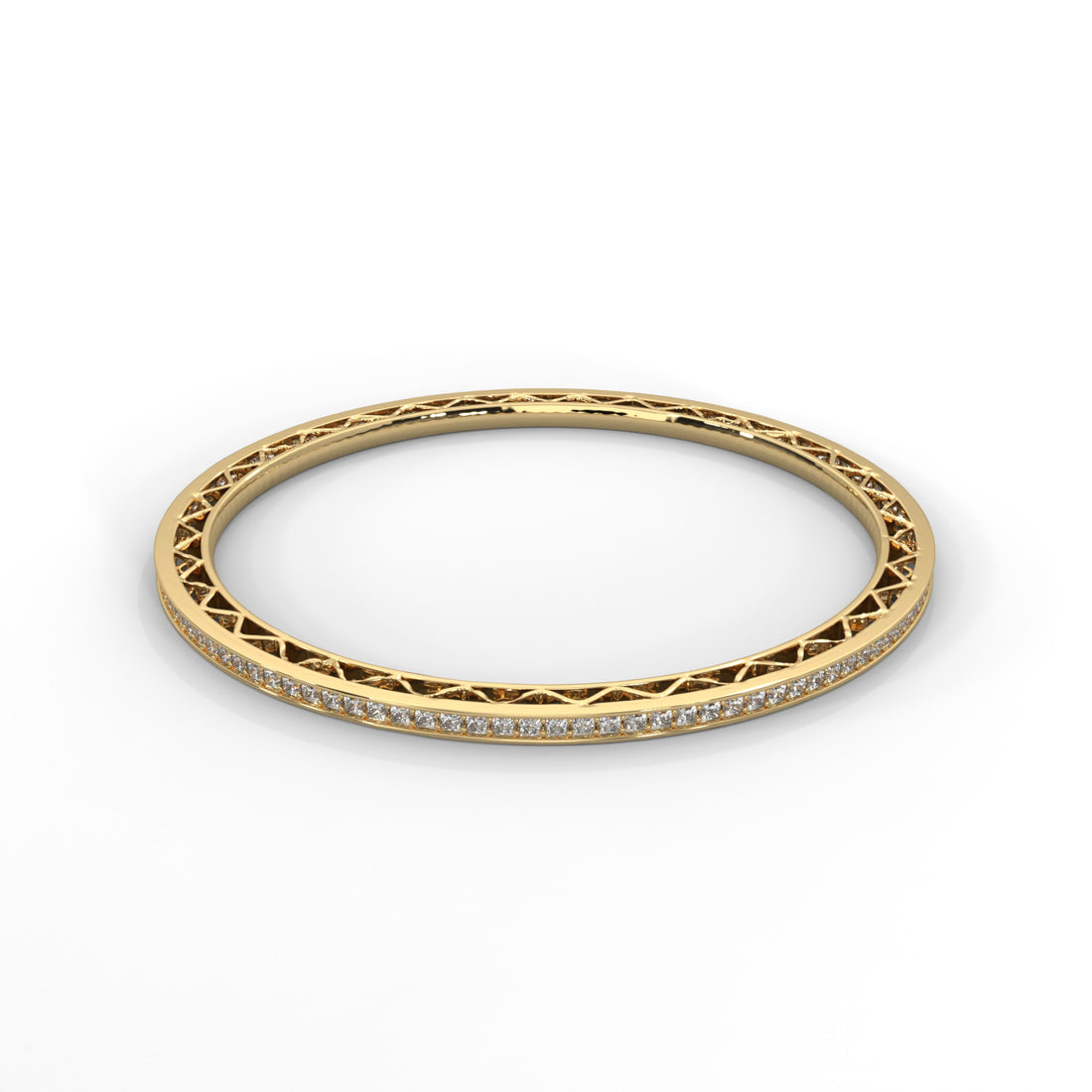 Classic Eternity Lab Grown Diamond Bangle