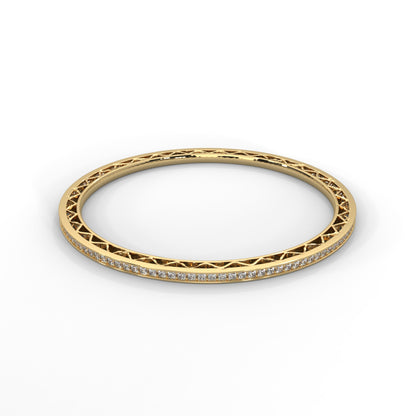 Classic Eternity Lab Grown Diamond Bangle
