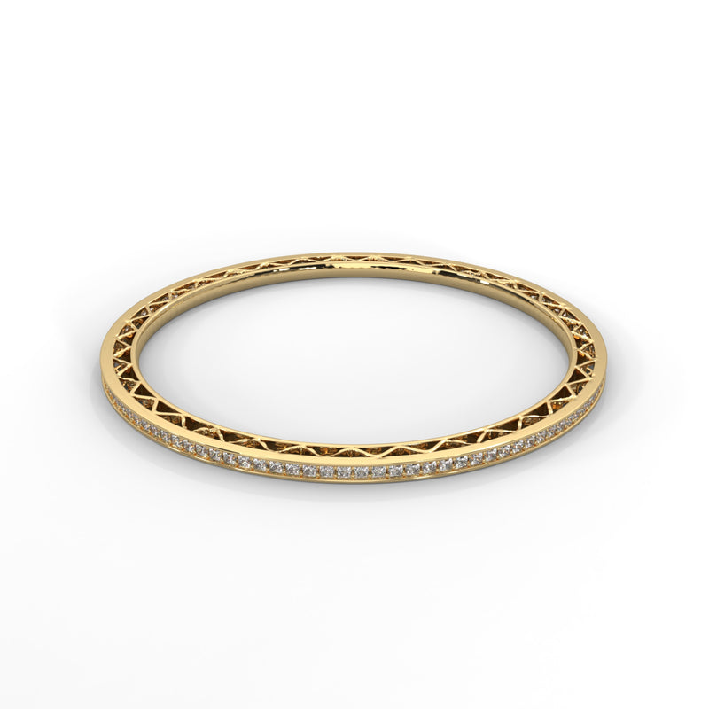 Classic Eternity Lab Grown Diamond Bangle