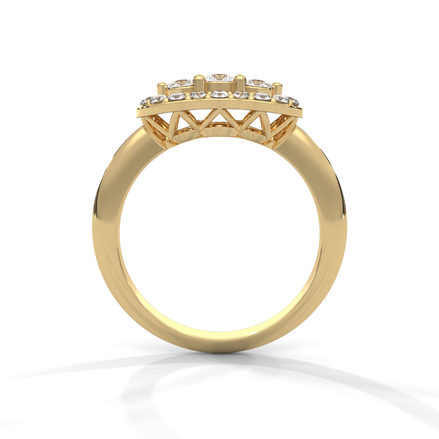 Majestic Radiance Lab Grown Diamond Ring
