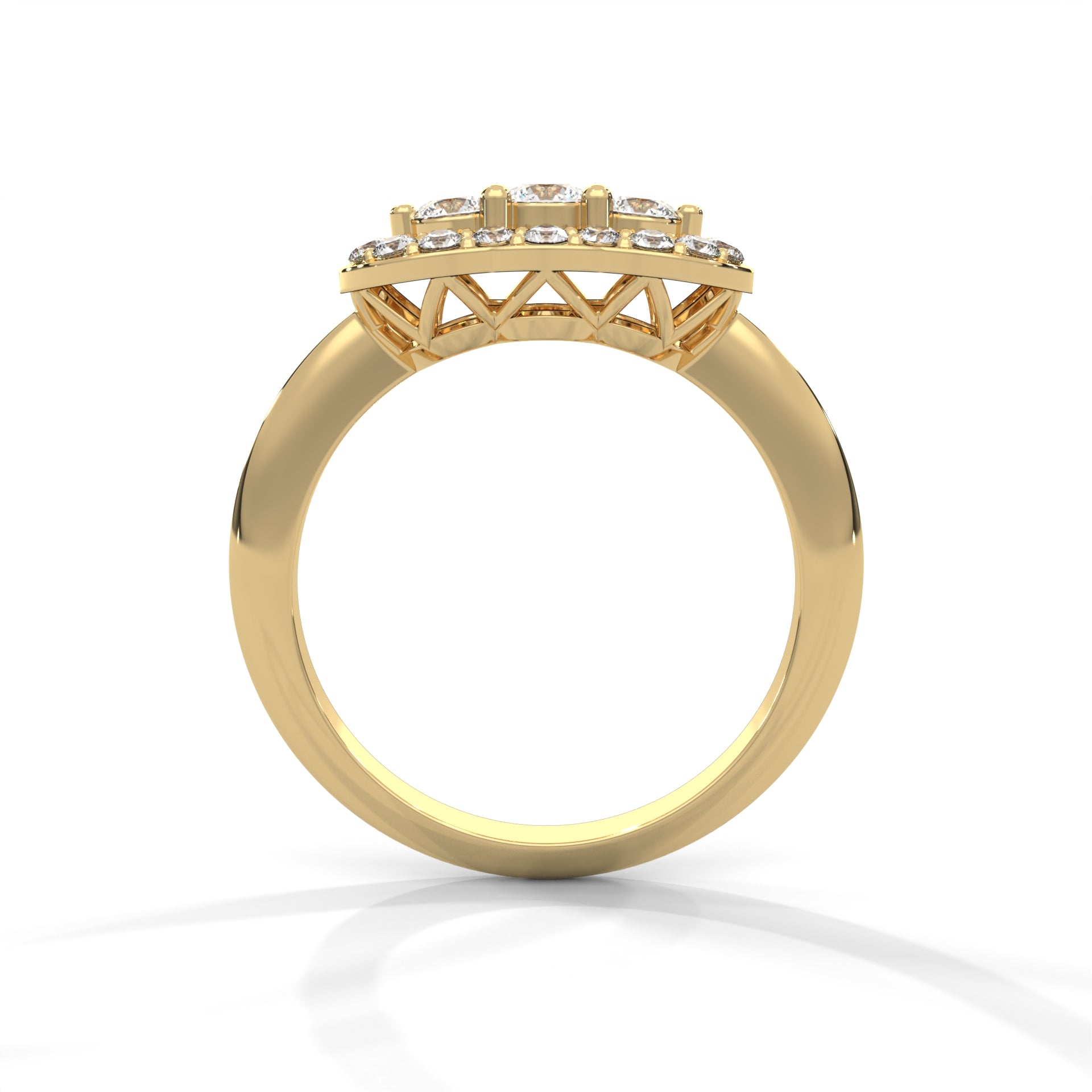 Majestic Radiance Lab Grown Diamond Ring
