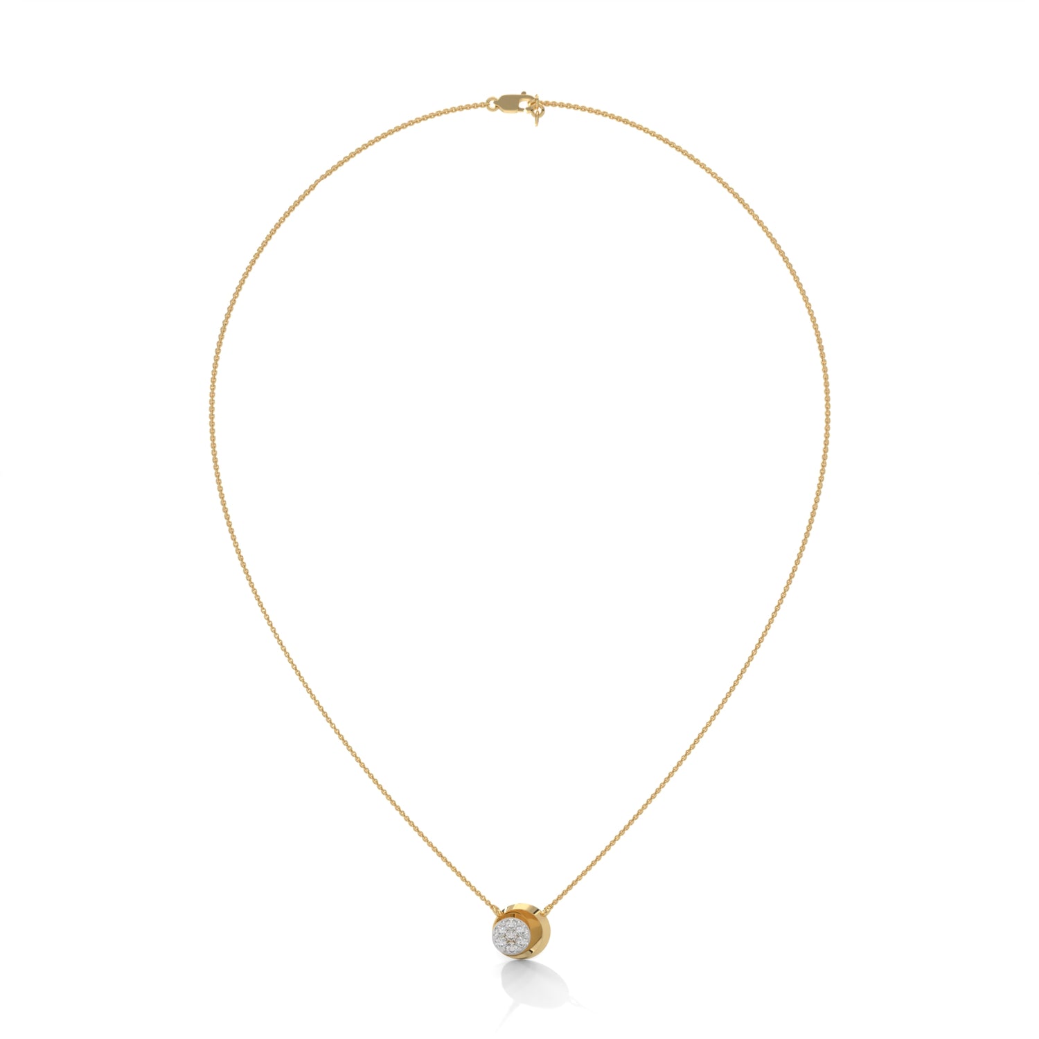 Celestial Cluster Lab Grown Diamond Pendant