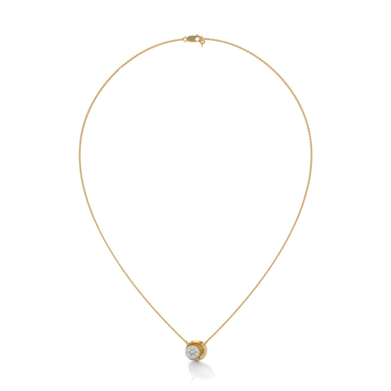 Celestial Cluster Lab Grown Diamond Necklace