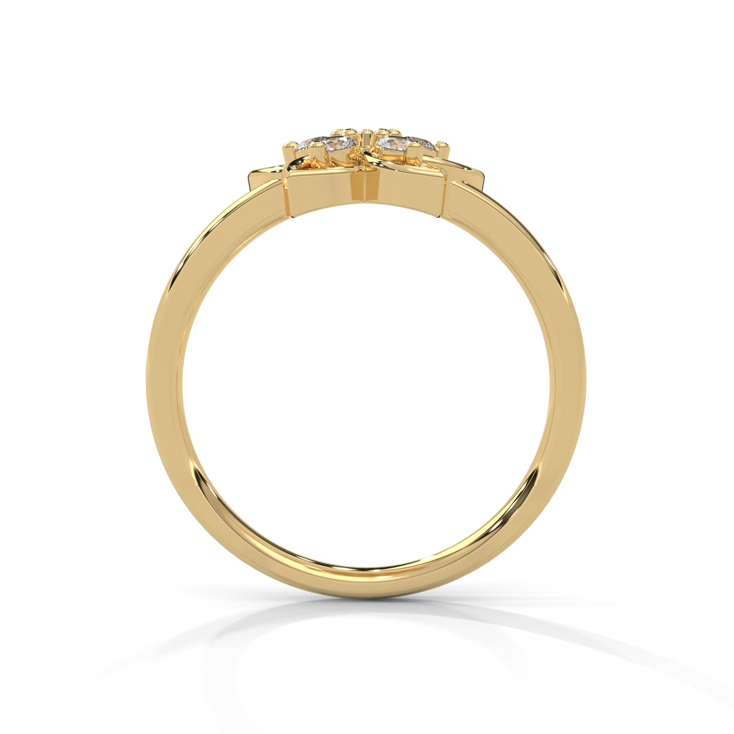Blossom Diamond Floral Ring