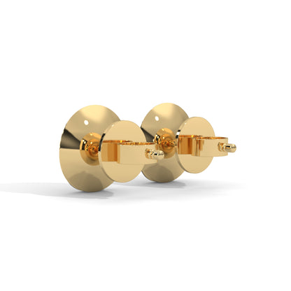Radiant Cluster Lab Grown Diamond Stud Earrings