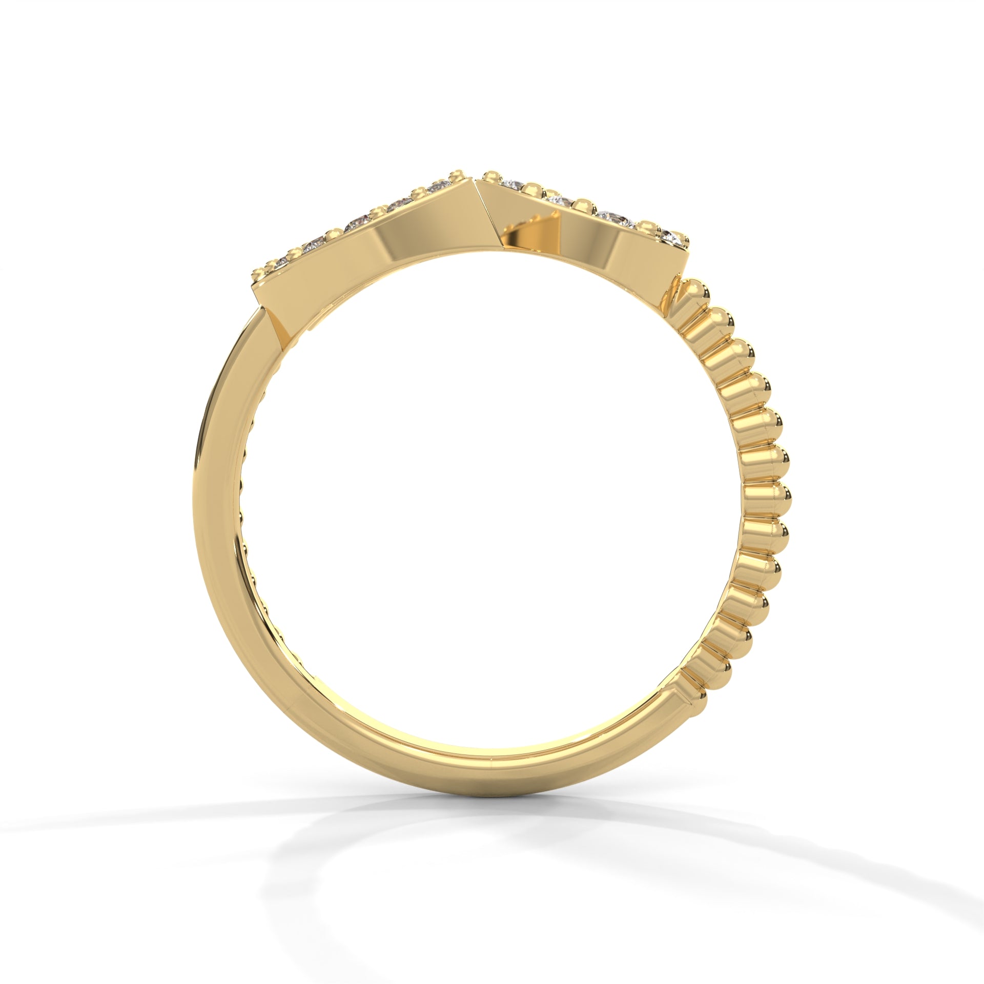 Enchanted Leaf Lab Grown Diamond Ring