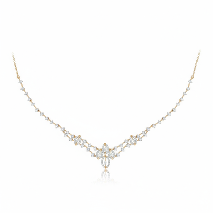 Serenade Leaf Lab Grown Diamond Necklace