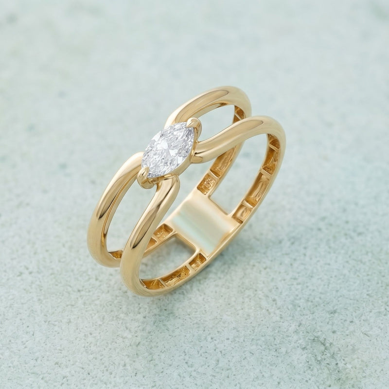 Aerial Horizon Lab Grown Diamond Ring