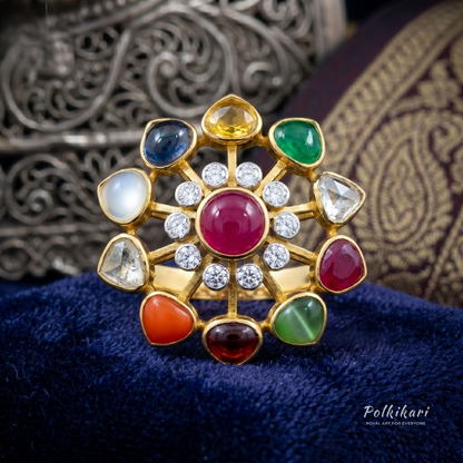 Heritage Horizon Lab Grown Polki Ring