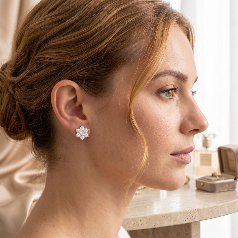Spring Radiance Lab Grown Diamond Earrings