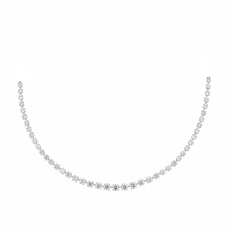 Glowline Tennis Lab Grown Diamond Necklace