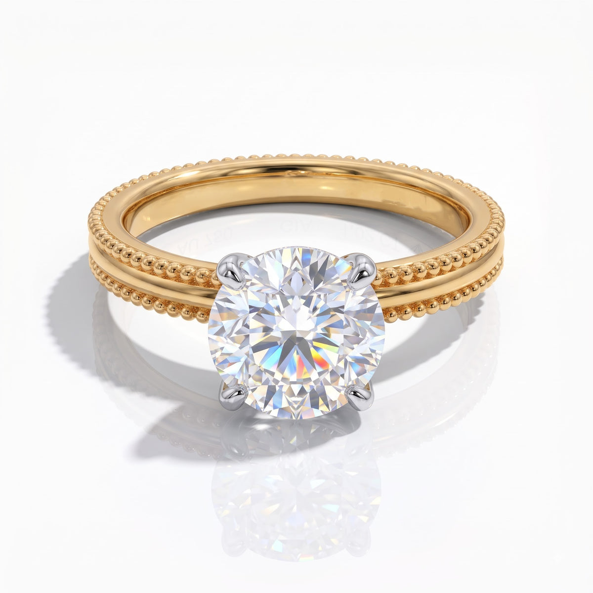 Virelle Classic Solitaire Lab Grown Diamond Ring