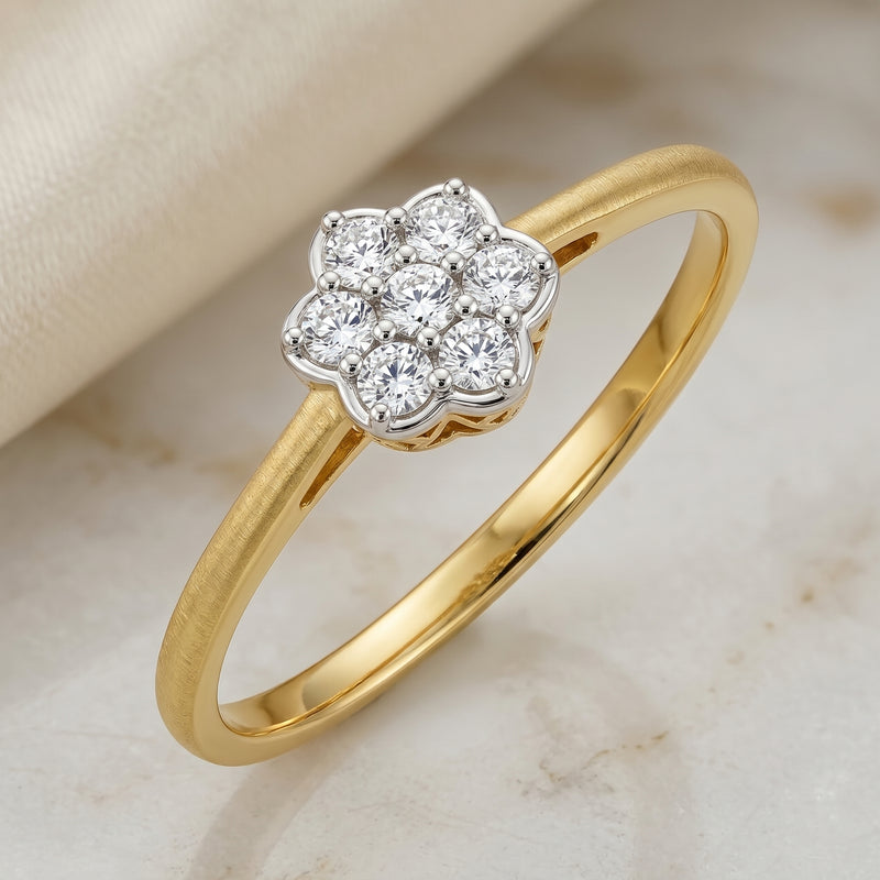 Bloom of Light Lab Grown Diamond Ring