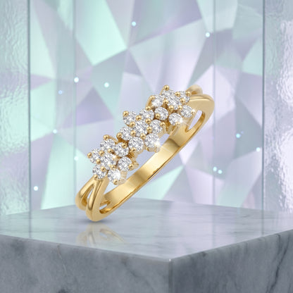 Botanical Muse Cluster Lab Grown Diamond Ring