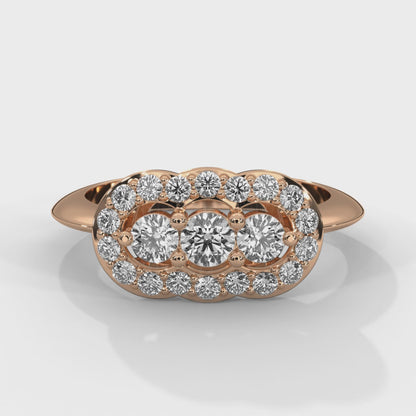 Majestic Radiance Lab Grown Diamond Ring